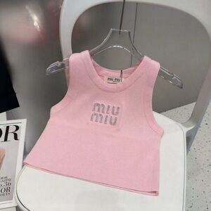 Miu Miu Pink Sleeveless Top🍪🍪